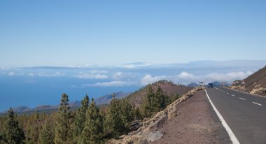 Teide Tenerife Kanarya volkan manzaralar