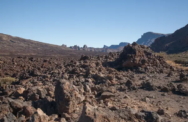 Teide Tenerife paesaggi vulcanici delle Canarie — Foto Stock