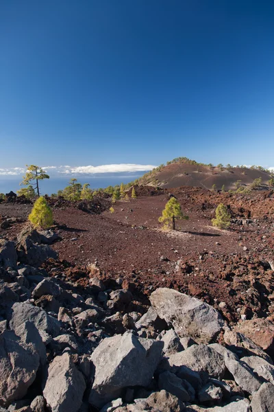 Teide Tenerife Canarische vulkaan landschappen — Stockfoto