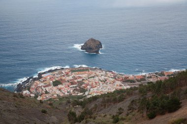 Tenerife Island sahil manzaraları