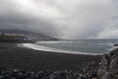 Tenerife Island sahil manzaraları