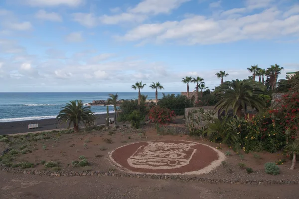 Ilha de Tenerife paisagens costeiras — Fotografia de Stock