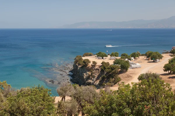 Chipre Ilha costa marítima — Fotografia de Stock