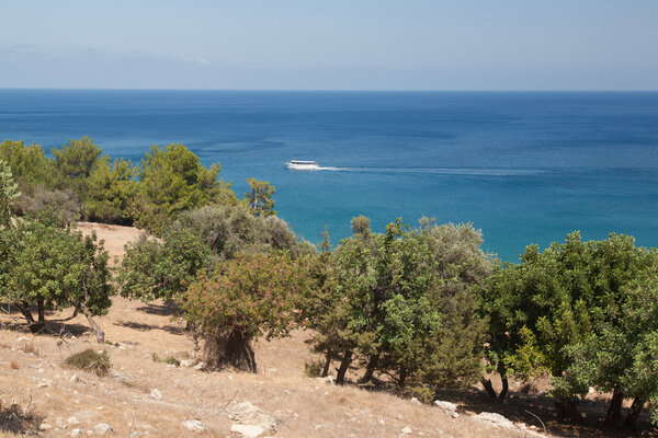 Cyprus Island sea coast