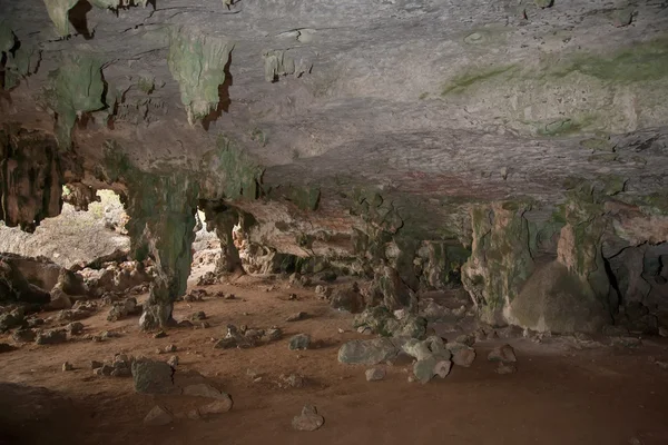 Bonaire Adası mağara — Stok fotoğraf