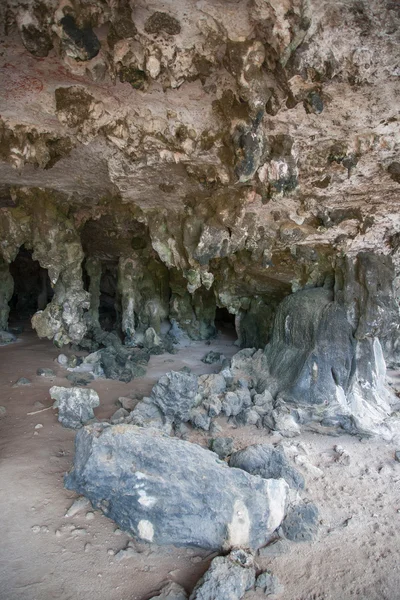 Bonaire island cave — Stock Photo, Image