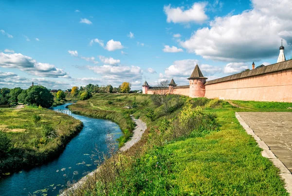 Starobylé město Suzdal, Rusko — Stock fotografie