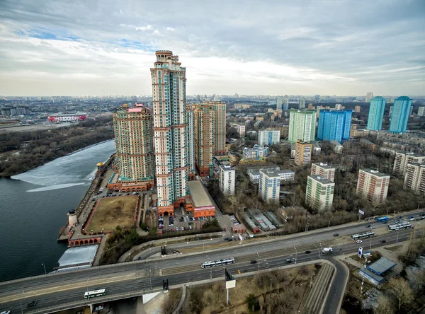 Vista aérea de Moscou — Fotografia de Stock