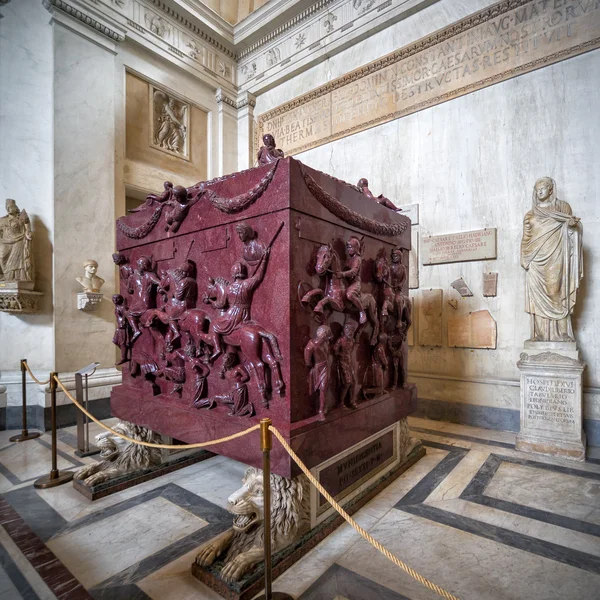 Sarcófago de Helena, Museu do Vaticano, Roma — Fotografia de Stock