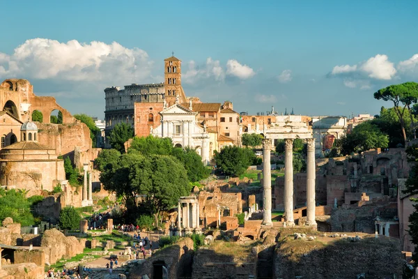 Fórum Romano em Roma — Fotografia de Stock