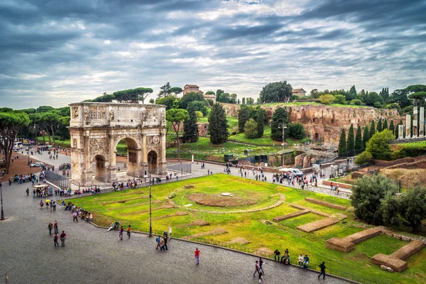 Arco di Costantino a Roma — Foto Stock