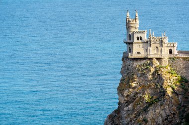 Ünlü kırlangıç yuva castle Rock'da, Crimea