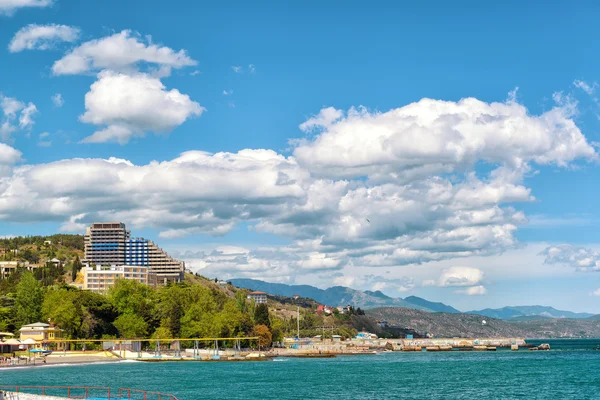 Città di Alushta, Crimea — Foto Stock