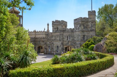 Crimea Alupka şehir vorontsov Sarayı