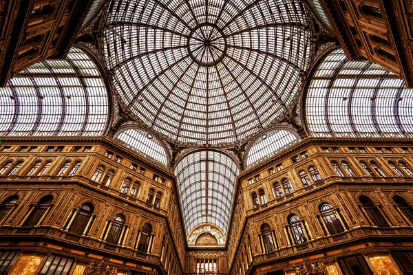 Galleria Umberto I in Naples, Italy — Stock Photo, Image