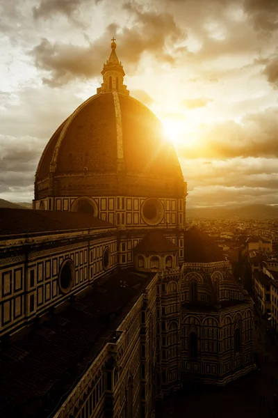 Basílica de Santa Maria del Fiore - Duomo en Florencia, Italia — Foto de Stock