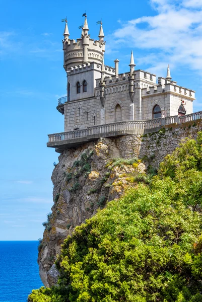Swallow's Nest zamek na skale na Krymie — Zdjęcie stockowe
