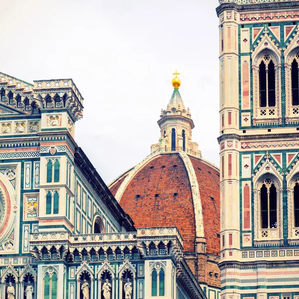 La Basilica di Santa Maria del Fiore a Firenze — Foto Stock