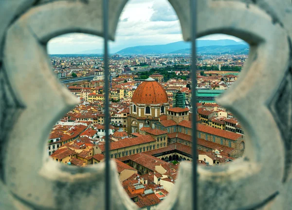 Uitzicht op de florentie, Italië — Stockfoto