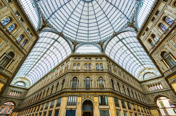 Galleria Umberto I in Naples — Stock Photo, Image