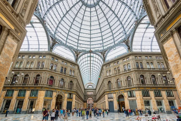 Galleria umberto jsem v Neapoli, Itálie — Stock fotografie