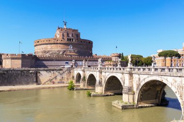 Roma 'daki Castel Sant Angelo, İtalya