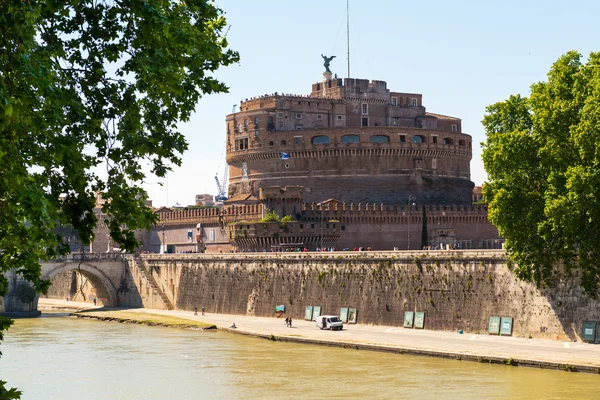 Castel sant angelo en roma, italia — Foto de Stock