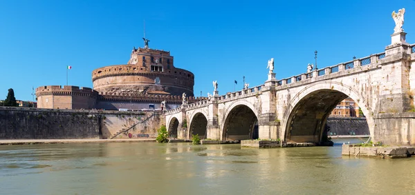 Castel sant angelo in rome, italy — Stok Foto