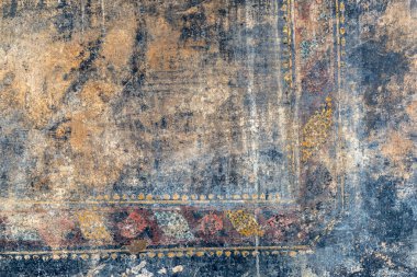 Düzensiz fresk Pompei, İtalya