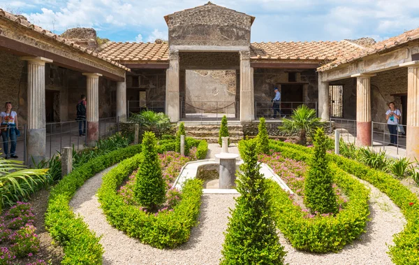 Une maison à Pompéi, Italie — Photo