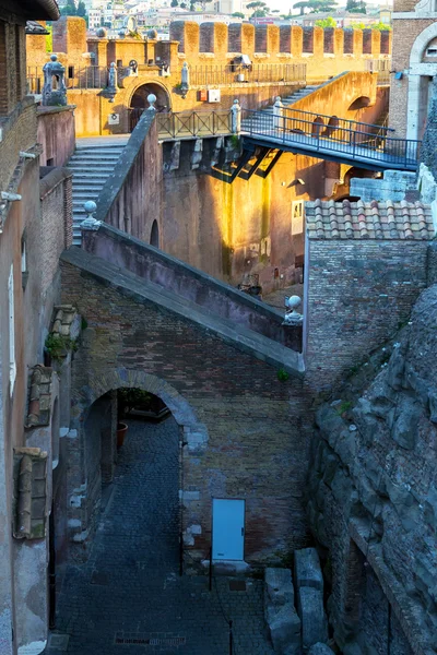 Dentro del Castel Sant Angelo en Roma — Foto de Stock