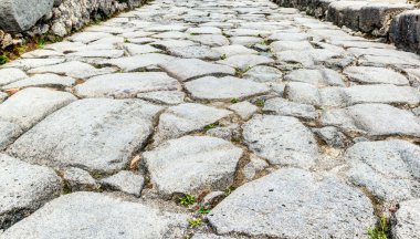Antik yolun Pompei, İtalya