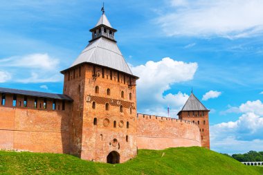 Kremlin duvarları Veliky Novgorod