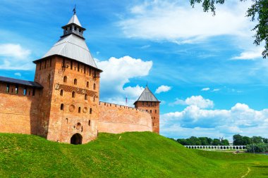 Kremlin duvarları Veliky Novgorod