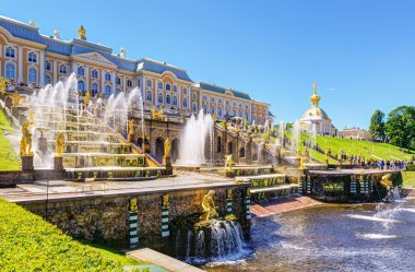 Grand Cascade Peterhof Sarayı, St Petersburg