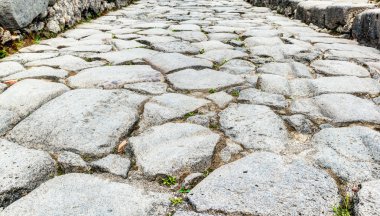 Antik yolun Pompei, İtalya