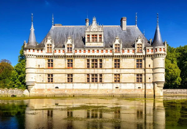 Slottet chateau de Azay-le-Rideau i Frankrike — Stockfoto