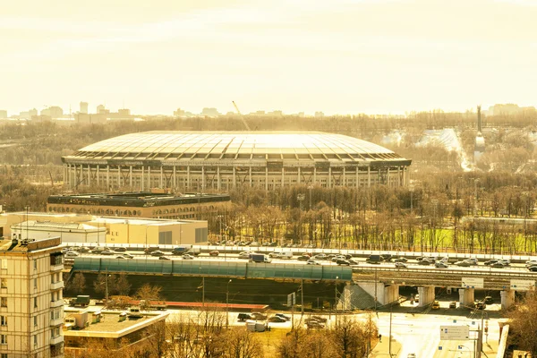 Estádio Luzhniki, que sediará a Copa do Mundo FIFA de 2018, Moscou — Fotografia de Stock