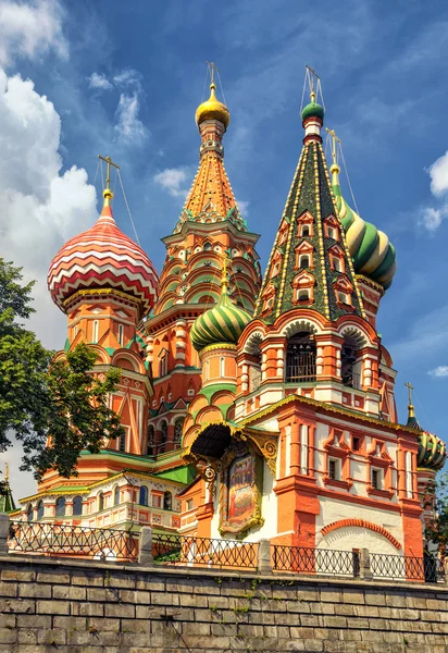 St. Bazylia Katedra w Moskwie — Zdjęcie stockowe