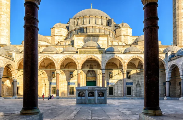 Τζαμί Suleymaniye στην Κωνσταντινούπολη, Τουρκία — Φωτογραφία Αρχείου