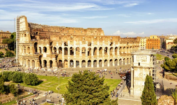 Colosseum (Coliseum) in Rome — Stock Photo, Image