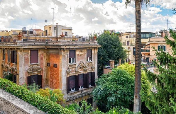 Hermoso paisaje urbano en el centro de Roma — Foto de Stock