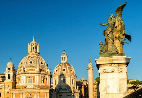 Piazza Venezia in Rome — Stockfoto