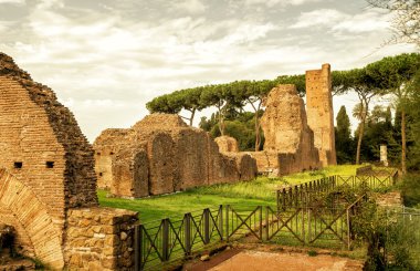 Roma'daki Palatine Tepesi, antik kalıntılar