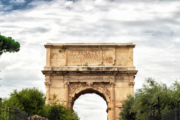 The Arch of Titus in Rome — Stock Photo, Image