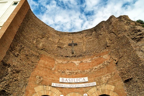 Basílica de Santa Maria dos Anjos e dos Mártires, Roma — Fotografia de Stock