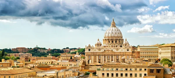 Roma Cityscape, Basilica di San Pietro — Foto Stock