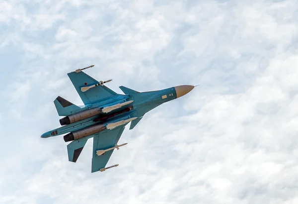 Yeni Rus taarruz uçağı Sukhoi Su-34 "bek oyuncu" — Stok fotoğraf