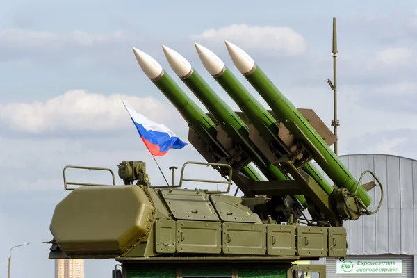 The Buk-M2 russian missile system — Stock Photo, Image