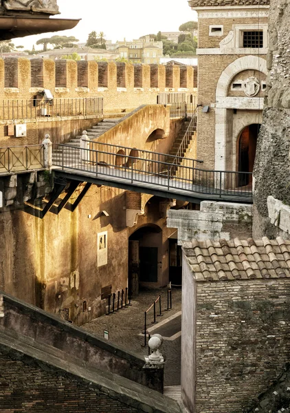 Roma'daki Castel Sant'Angelo içinde — Stok fotoğraf